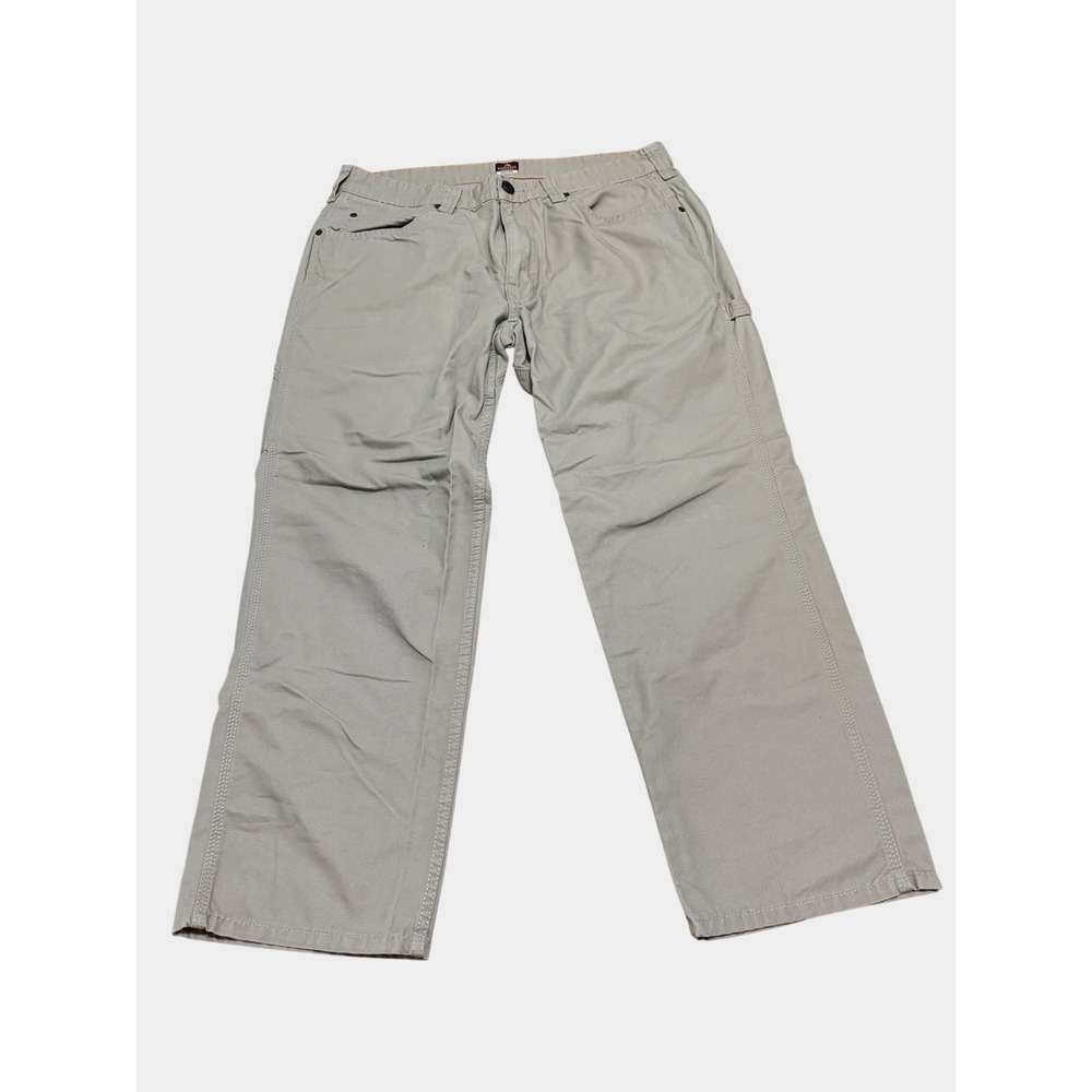 Ridgecut Toughwear Carpenter Pants Mens  Gray 38x30 Workwear Canvas A2‎